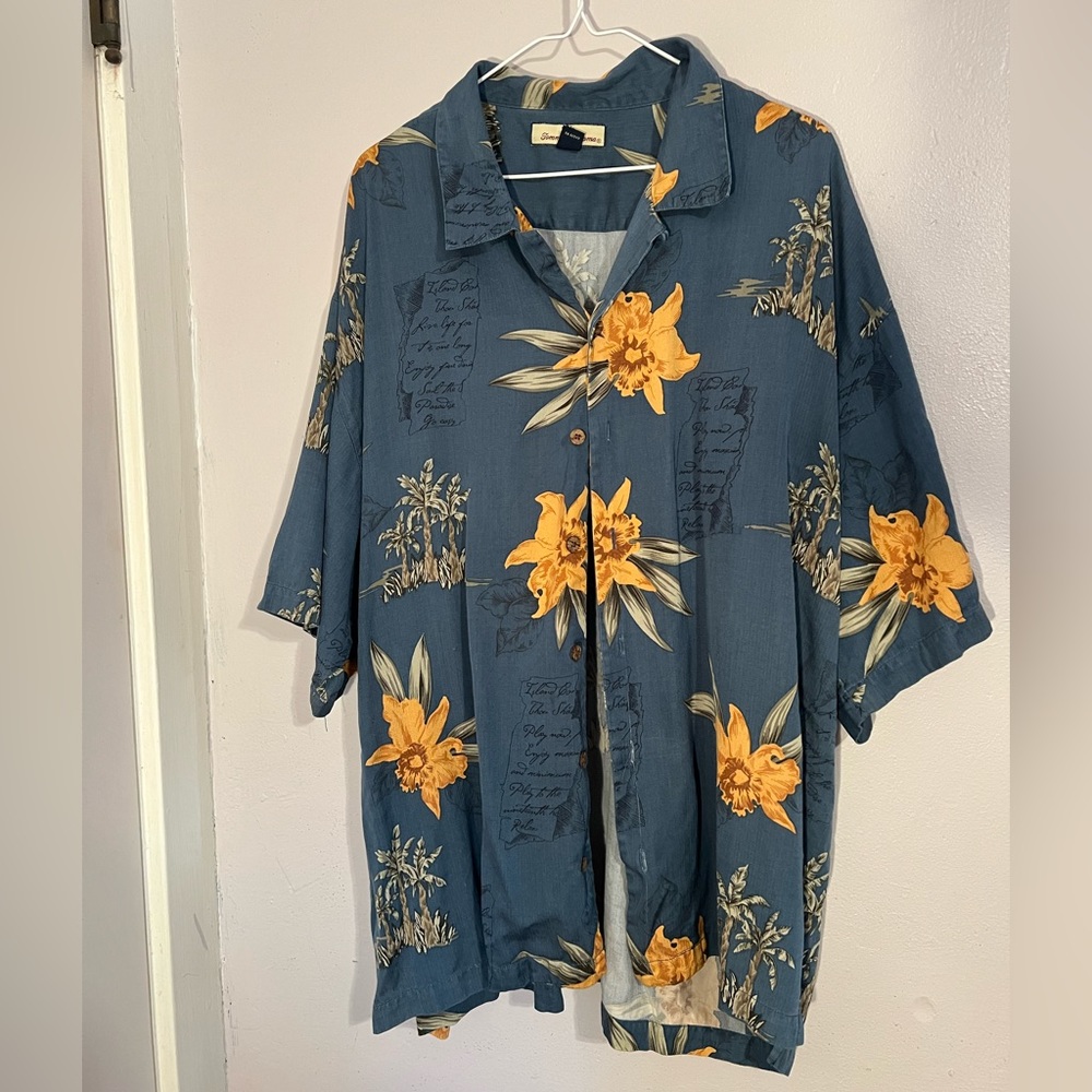 Men’s Tommy Bahama Button Down Shirt XXL